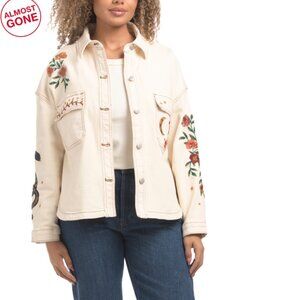 DRIFTWOOD JEANS White Hazel Hallucination Shacket